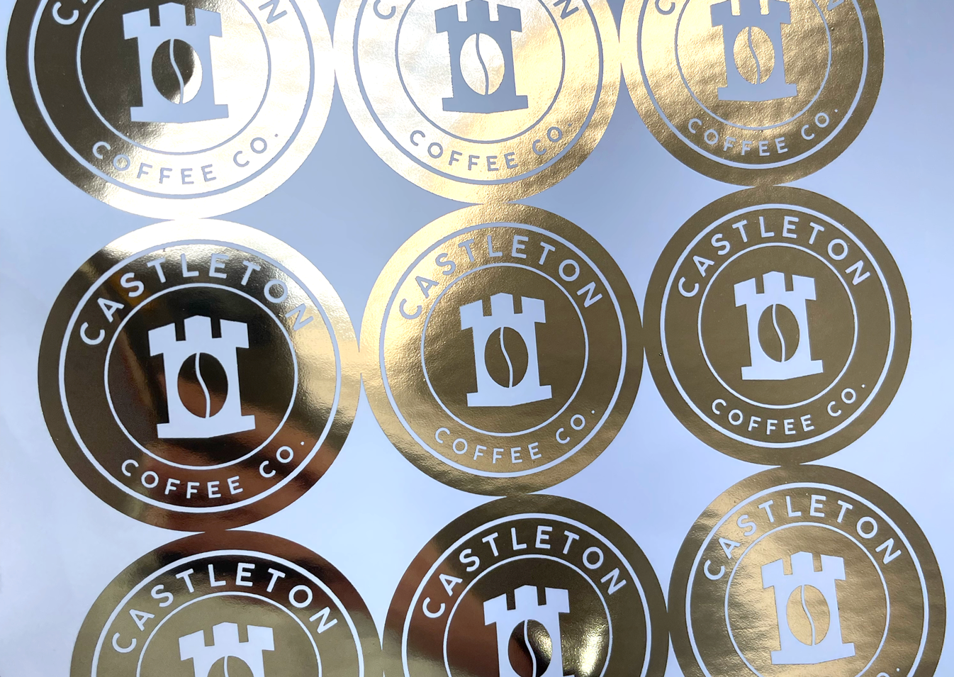 Foiled Stickers